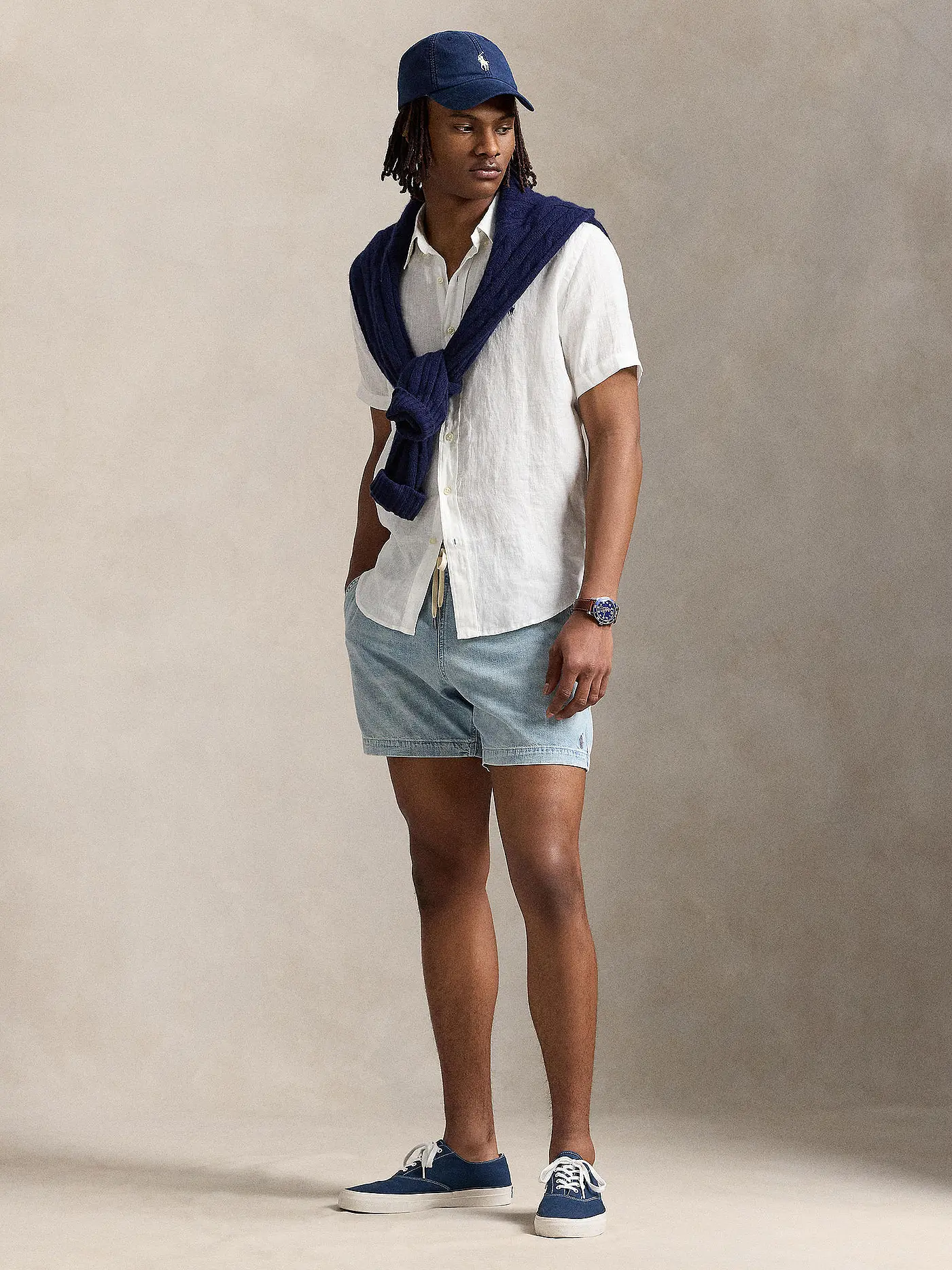 POLO RALPH LAUREN | Leinenhemd | weiss